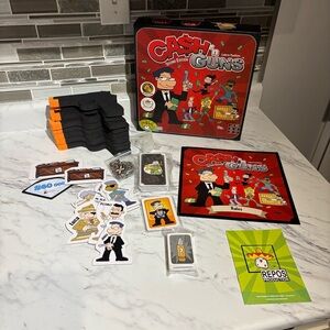 Repos Cash & Guns Second Edition Board Game Complete